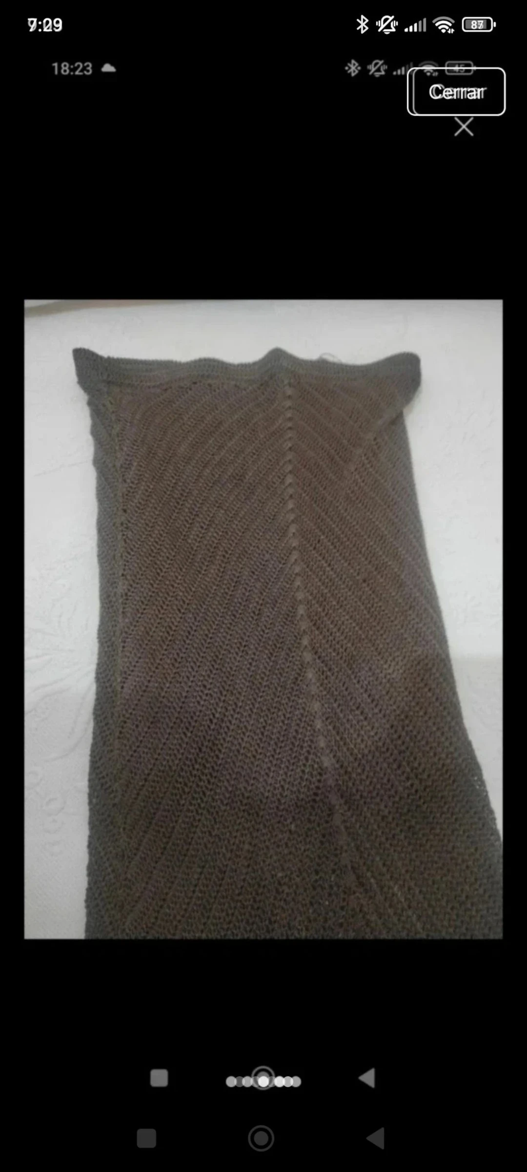 Crochet skirt size 42 – photo 4